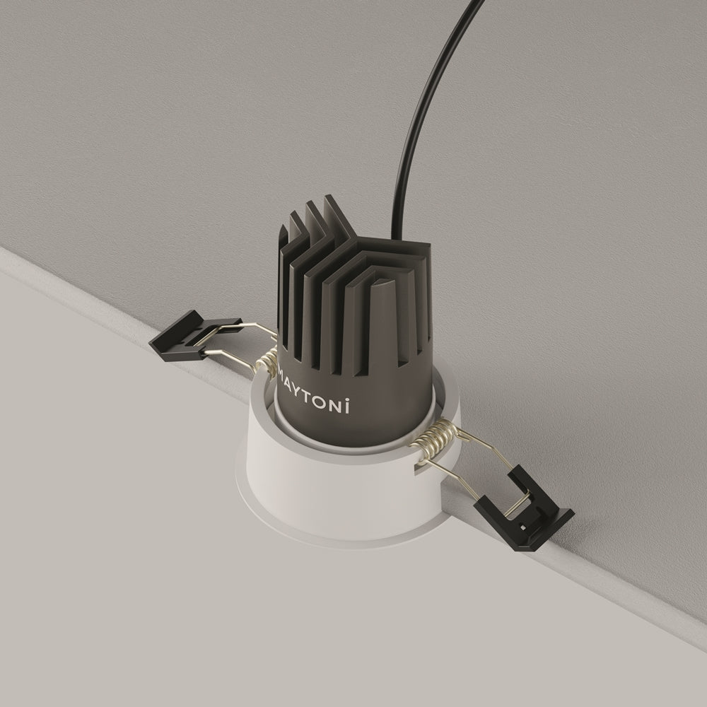 Maytoni downlight Dip LED 50° zápustné kruhové svítidlo bílé