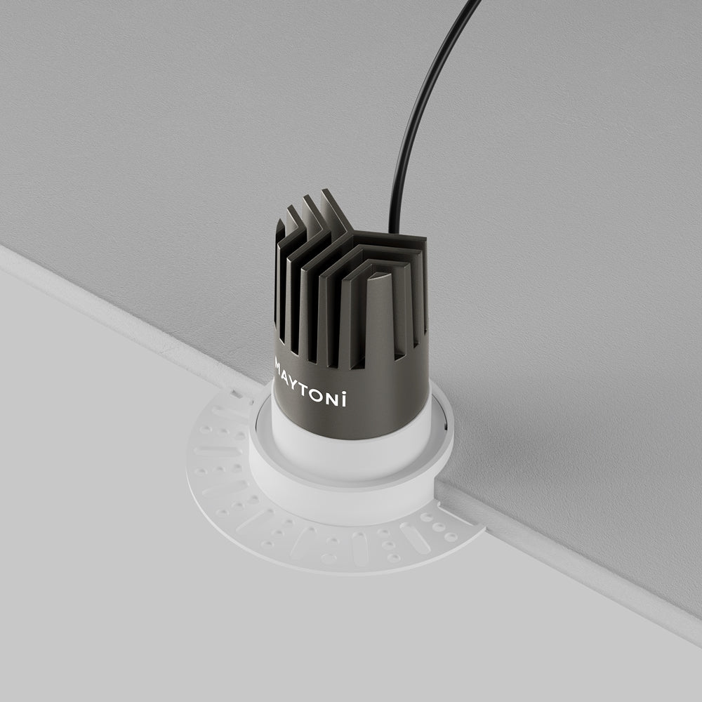 Maytoni downlight Dip LED 50° zápustné kruhové svítidlo bílé