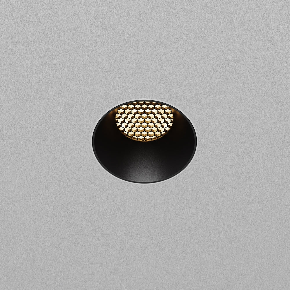 Maytoni downlight Dip LED 50° zápustné kruhové svítidlo černé