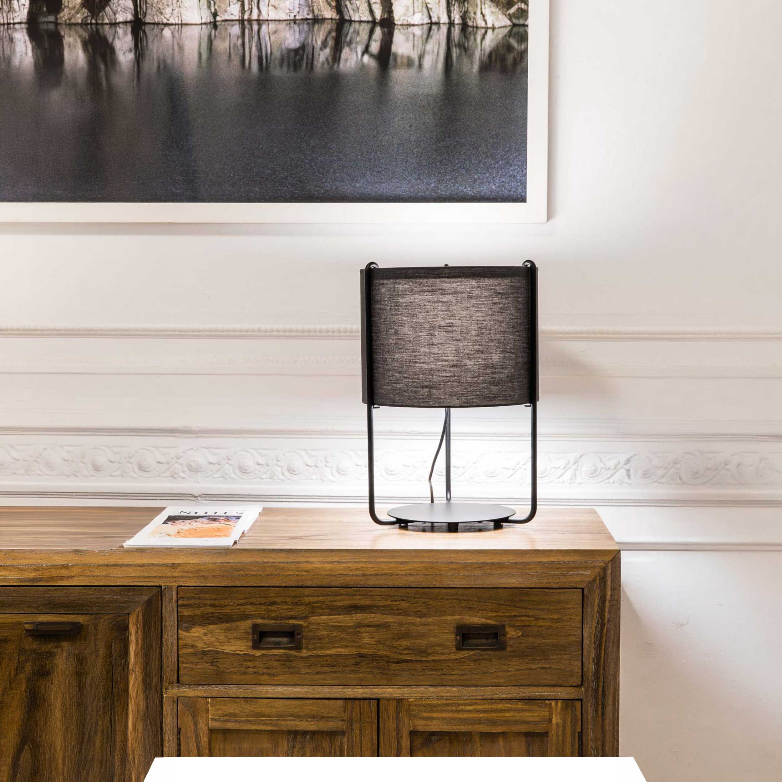 Faro Drum E27 stolní svítidlo