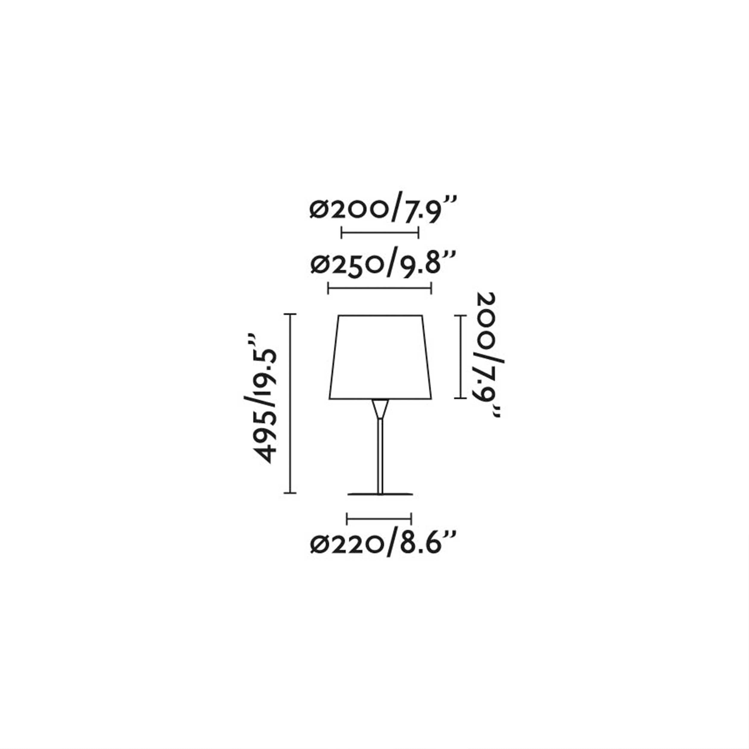 Faro Samba E27 table light
