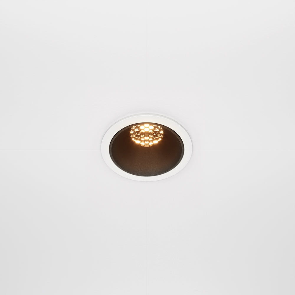 Maytoni downlight Alfa LED 36° zápustné kruhové svítidlo černé