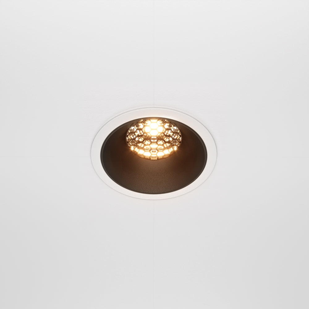 Maytoni downlight Alfa LED 36° zápustné kruhové svítidlo černé