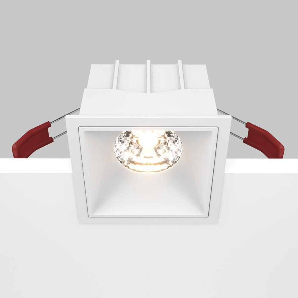 Maytoni downlight Alfa LED 15W 36° zápustné čtvercové svítidlo bílé