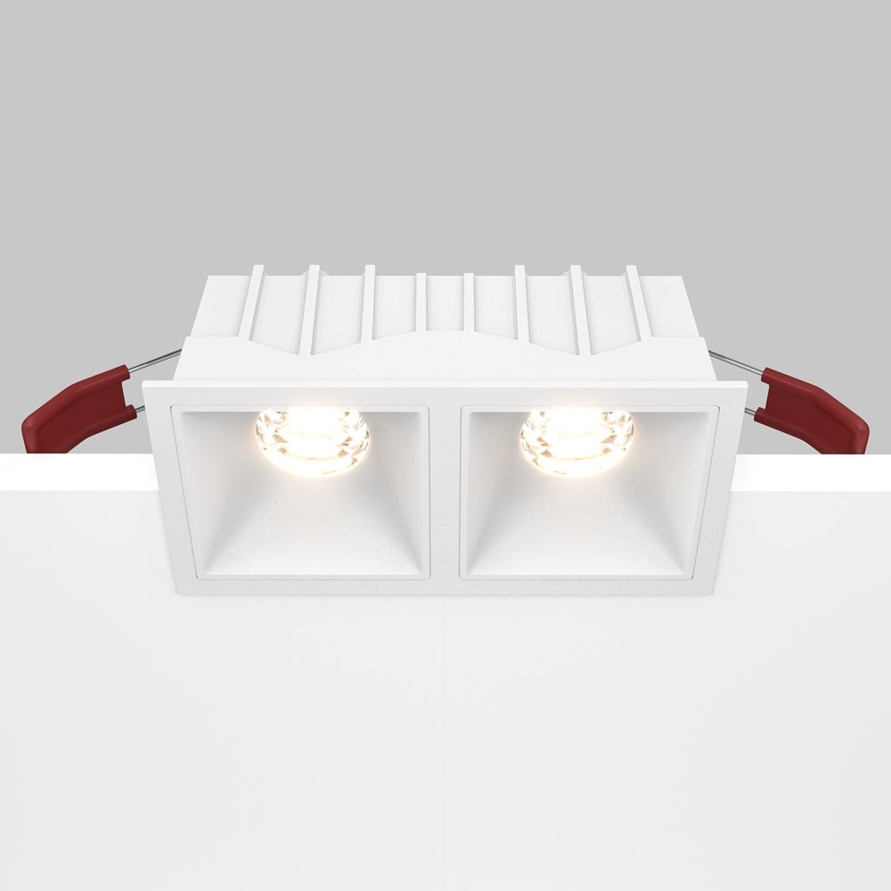 Maytoni downlight Alfa LED 10W 36° zápustné čtvercové svítidlo bílé