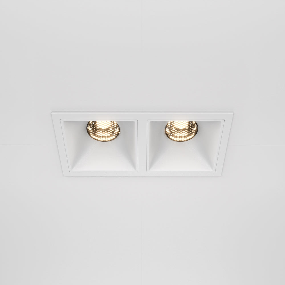 Maytoni downlight Alfa LED 10W 36° zápustné čtvercové svítidlo bílé