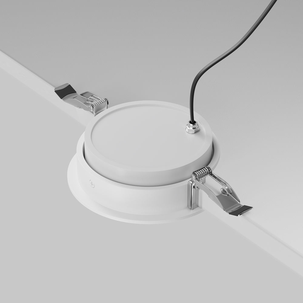 Maytoni downlight Lens LED 3000K 12W 70° zápustné kruhové svítidlo