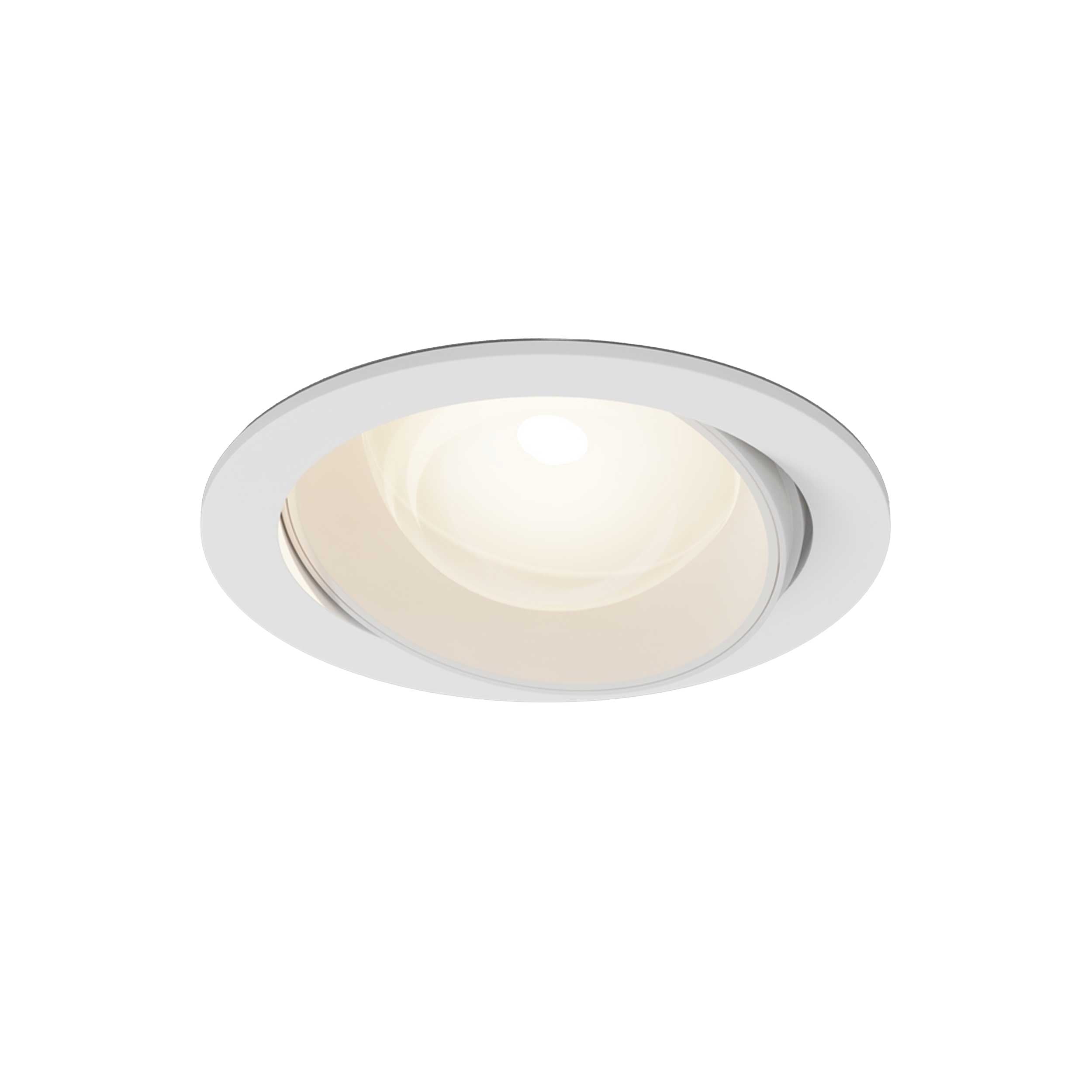 Maytoni downlight Lens LED 3000K 12W 70° zápustné kruhové svítidlo