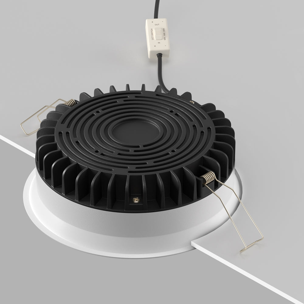 Maytoni downlight Okno LED 100° zápustné kruhové svítidlo