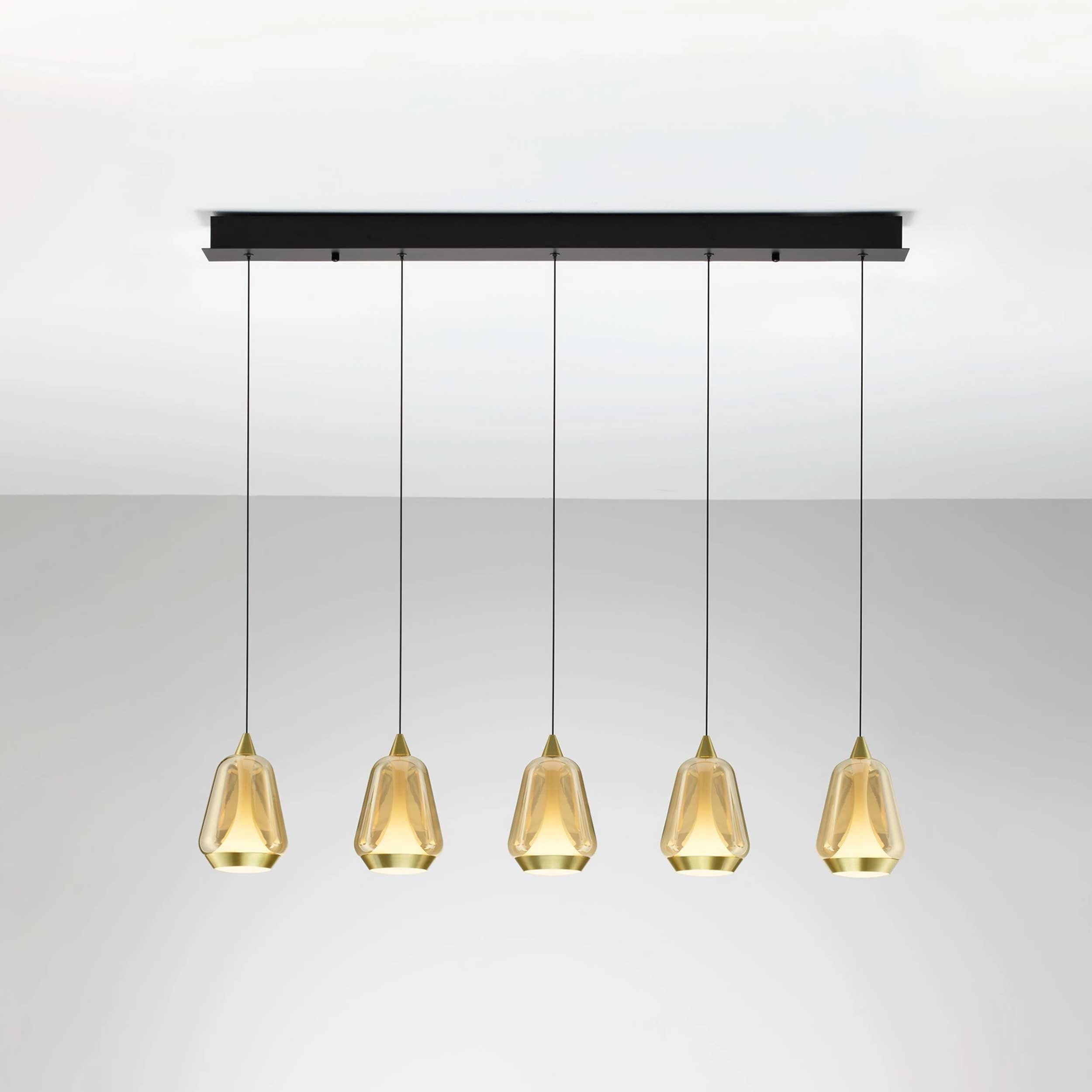 Nova Luce Alish LED závěsné svítidlo podélné