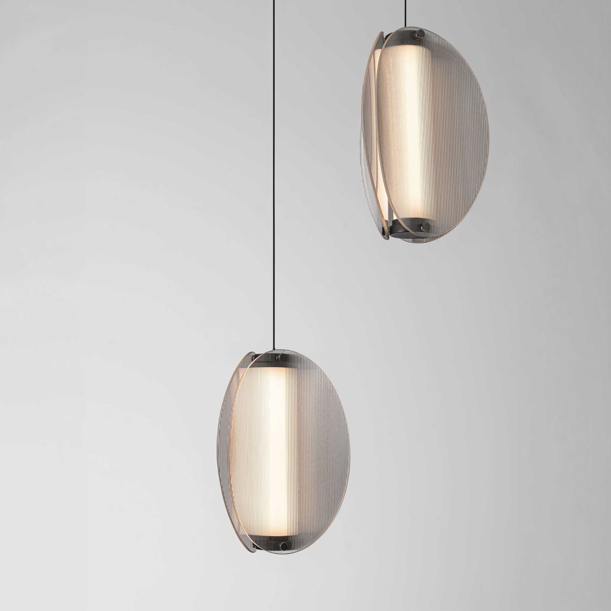 Nova Luce Noir LED závěsné svítidlo svislé