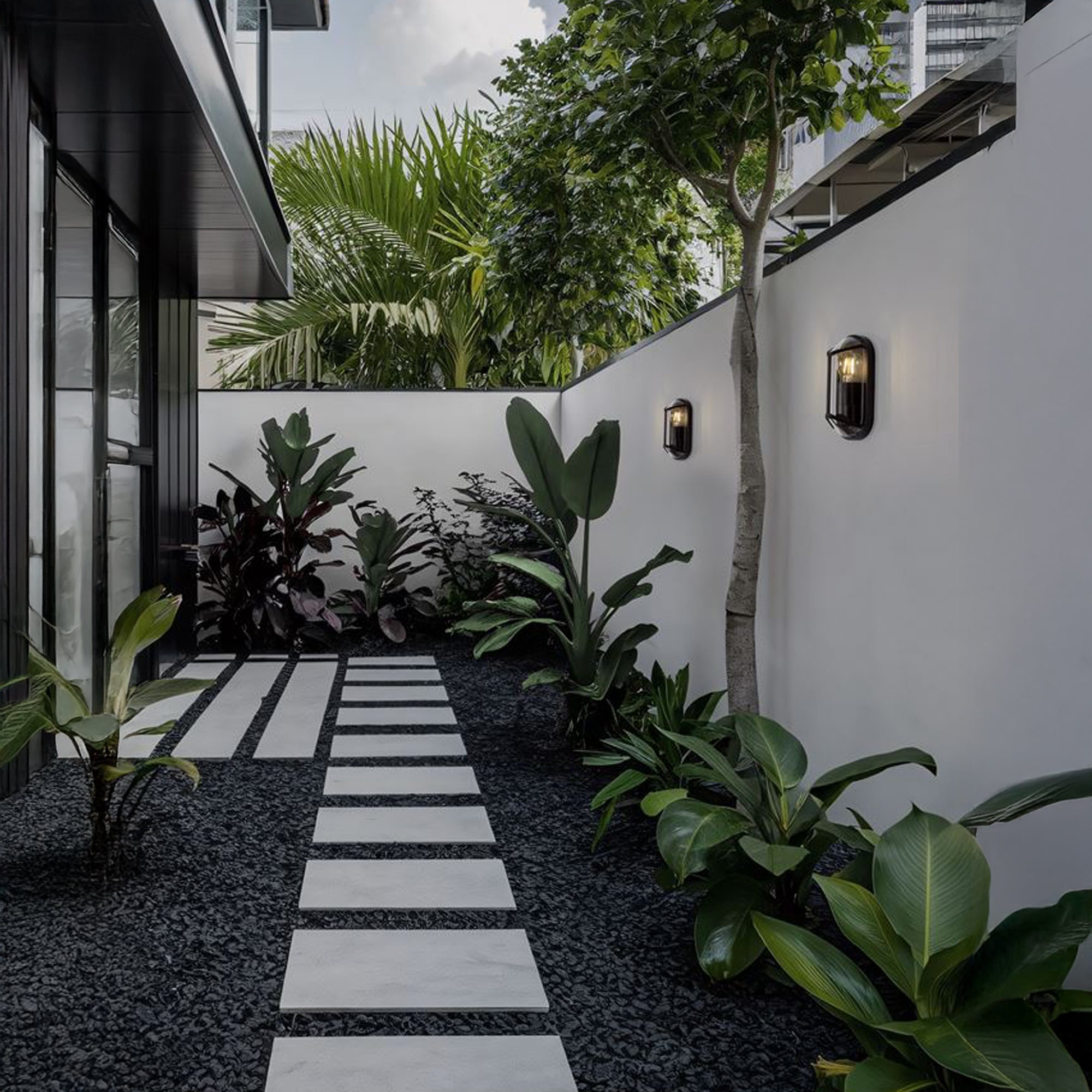 Nova Luce Amel E27 nástěnné oválové svítidlo IP65