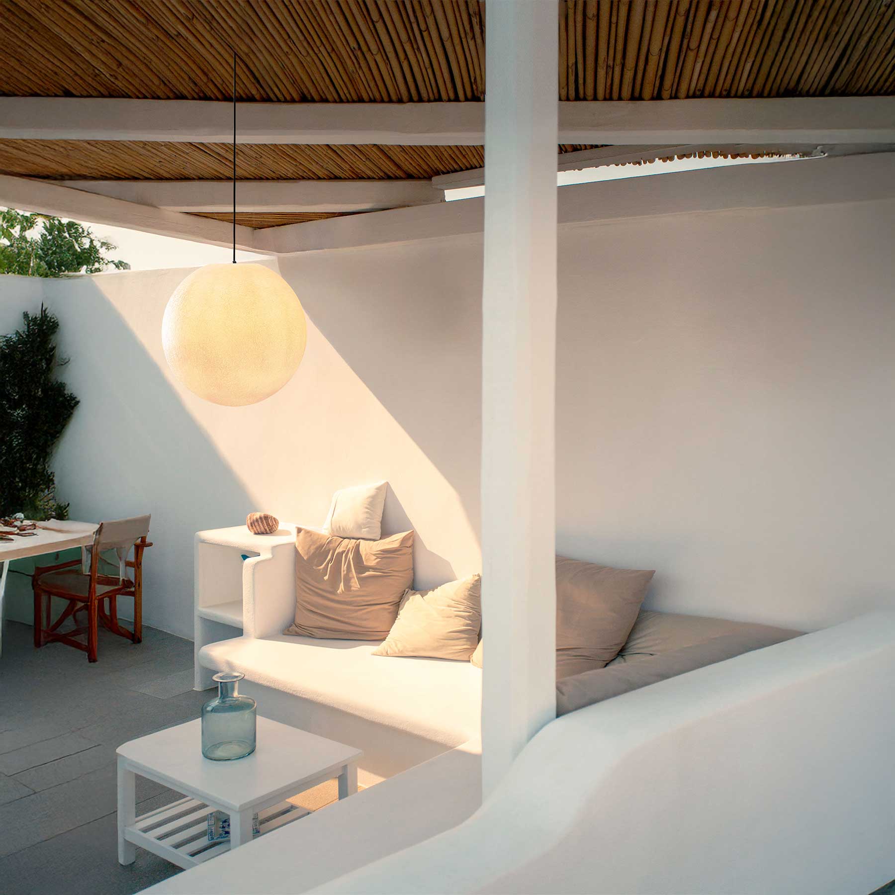 Nova Luce Moon E27 závěsné svítidlo IP65