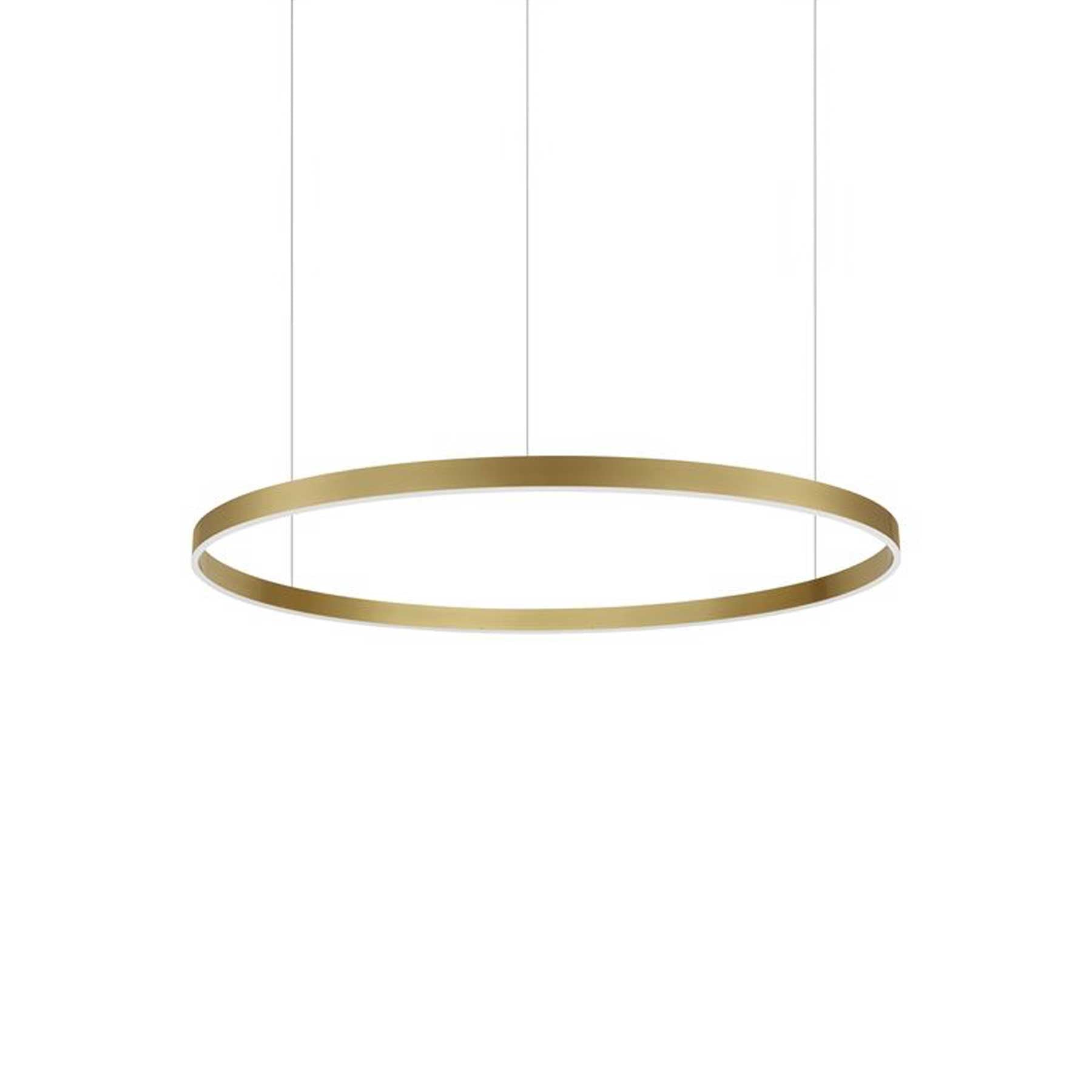 Nova Luce Motif LED kruhové závěsné svítidlo stmívatelné CCT