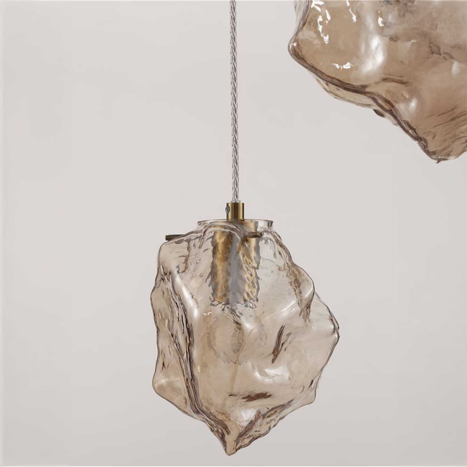 Nova Luce Odelle E14 závěsné skleněné svítidlo