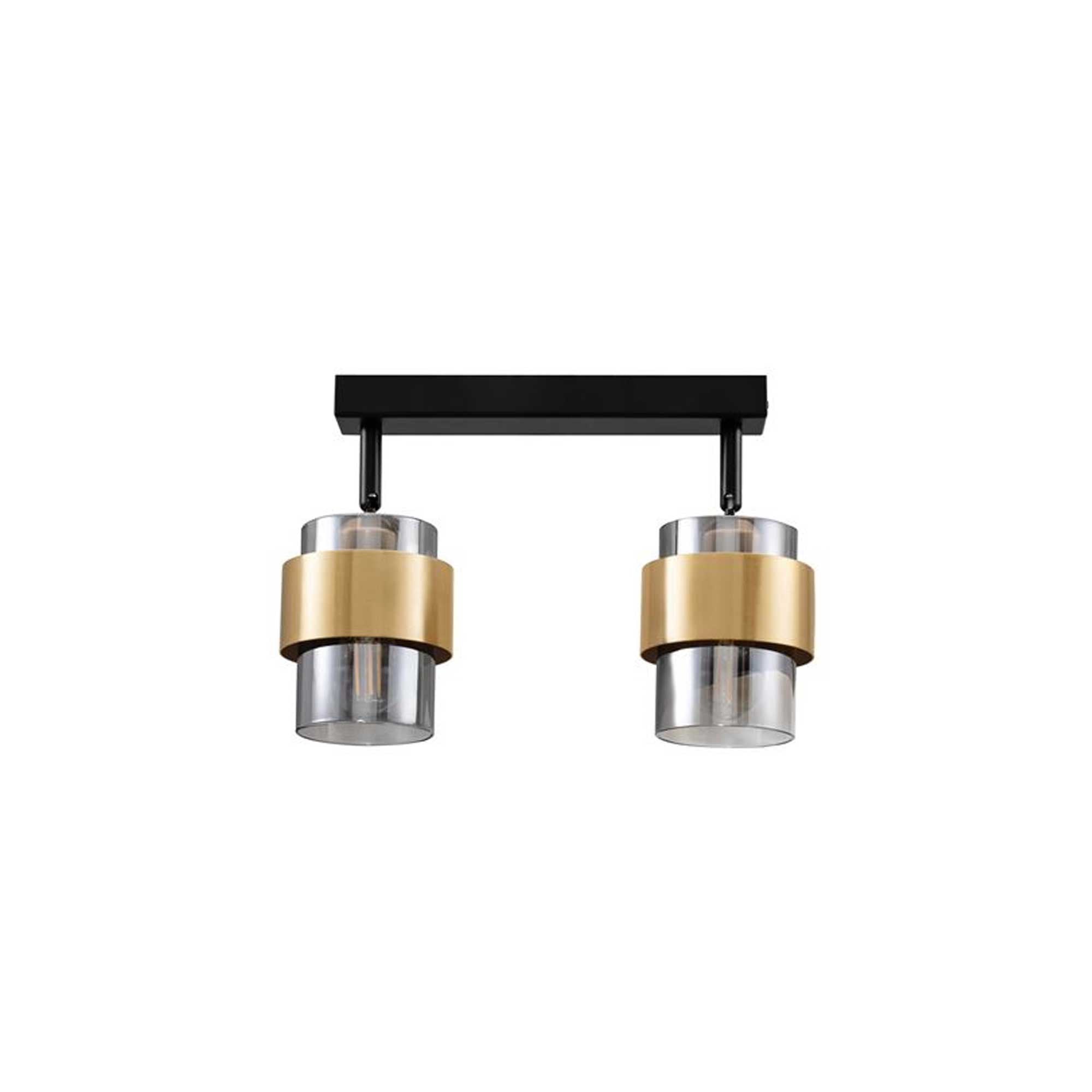 Nova Luce Sianna E27 стаклена плафонска лампа