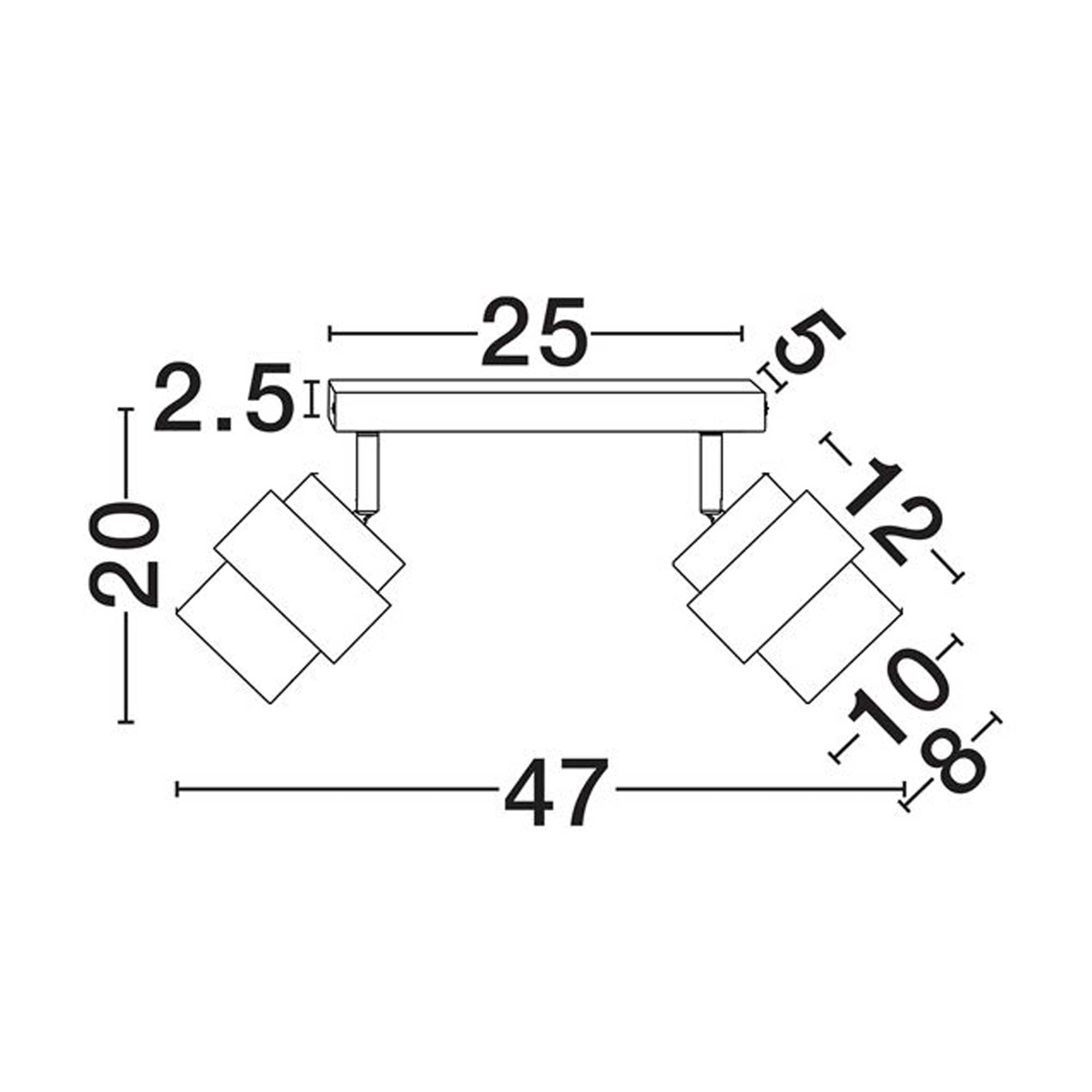 Nova Luce Sianna E27 стаклена плафонска лампа