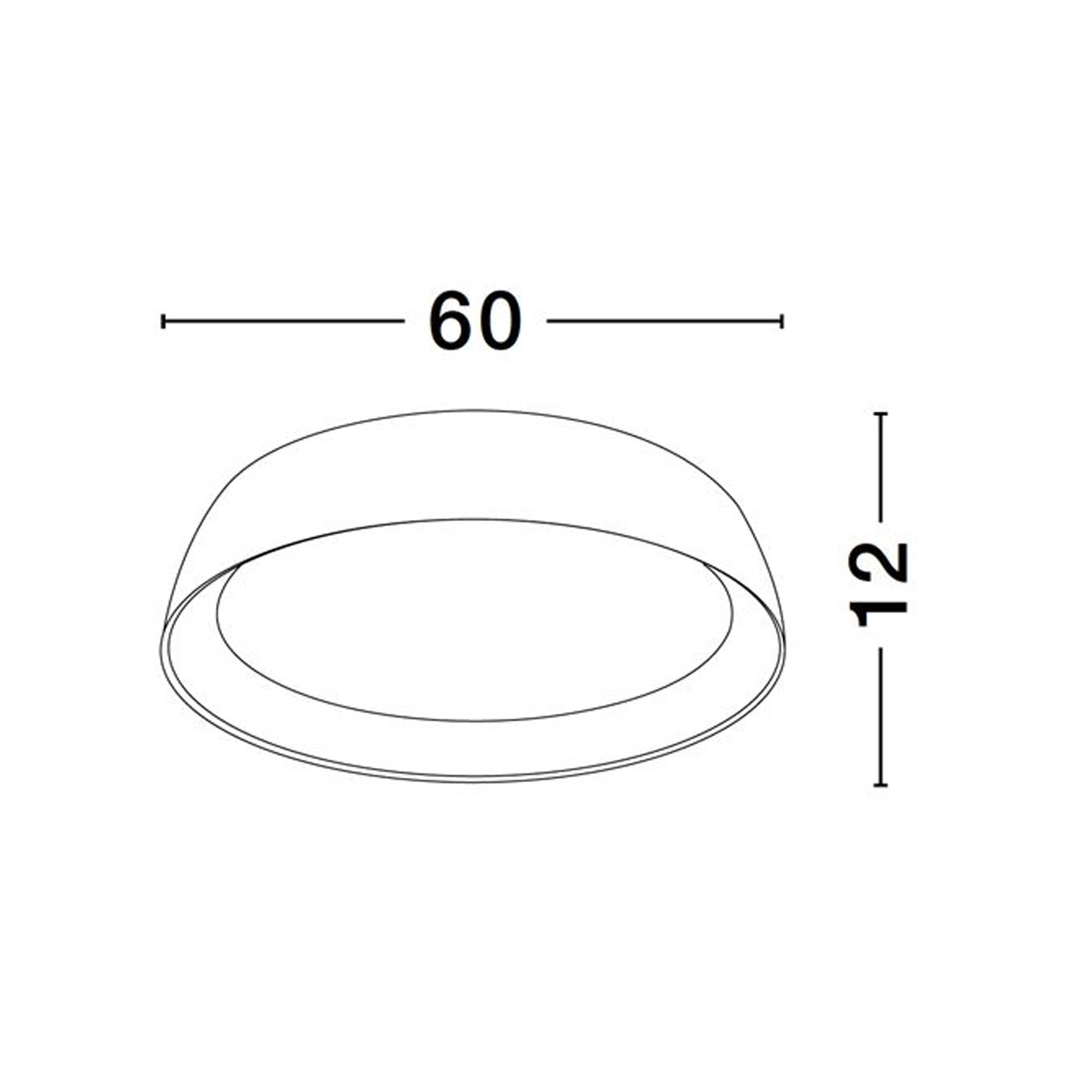 Nova Luce Sigi LED плафонска лампа
