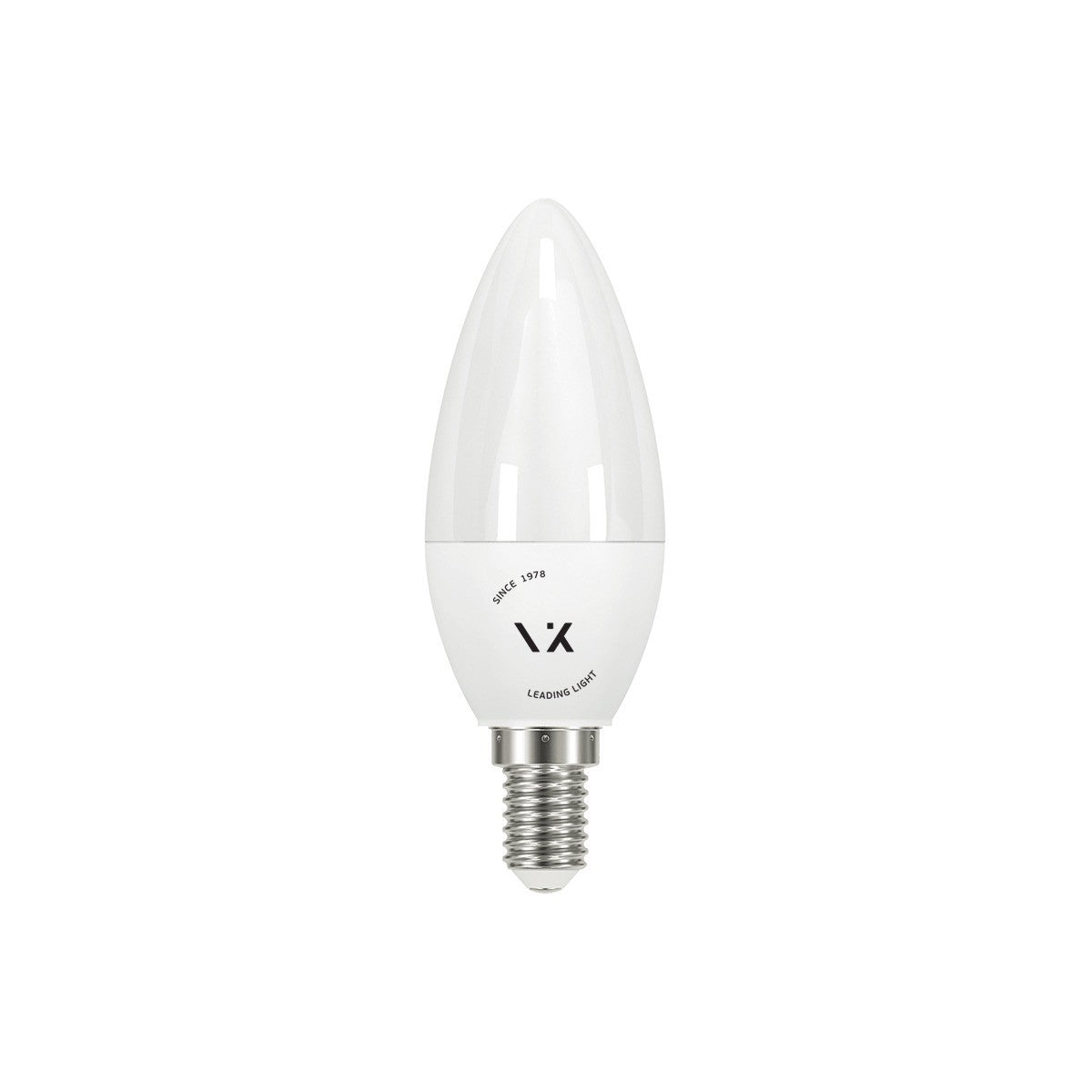 LED žárovka VK Light Candle Plastic E14 9W
