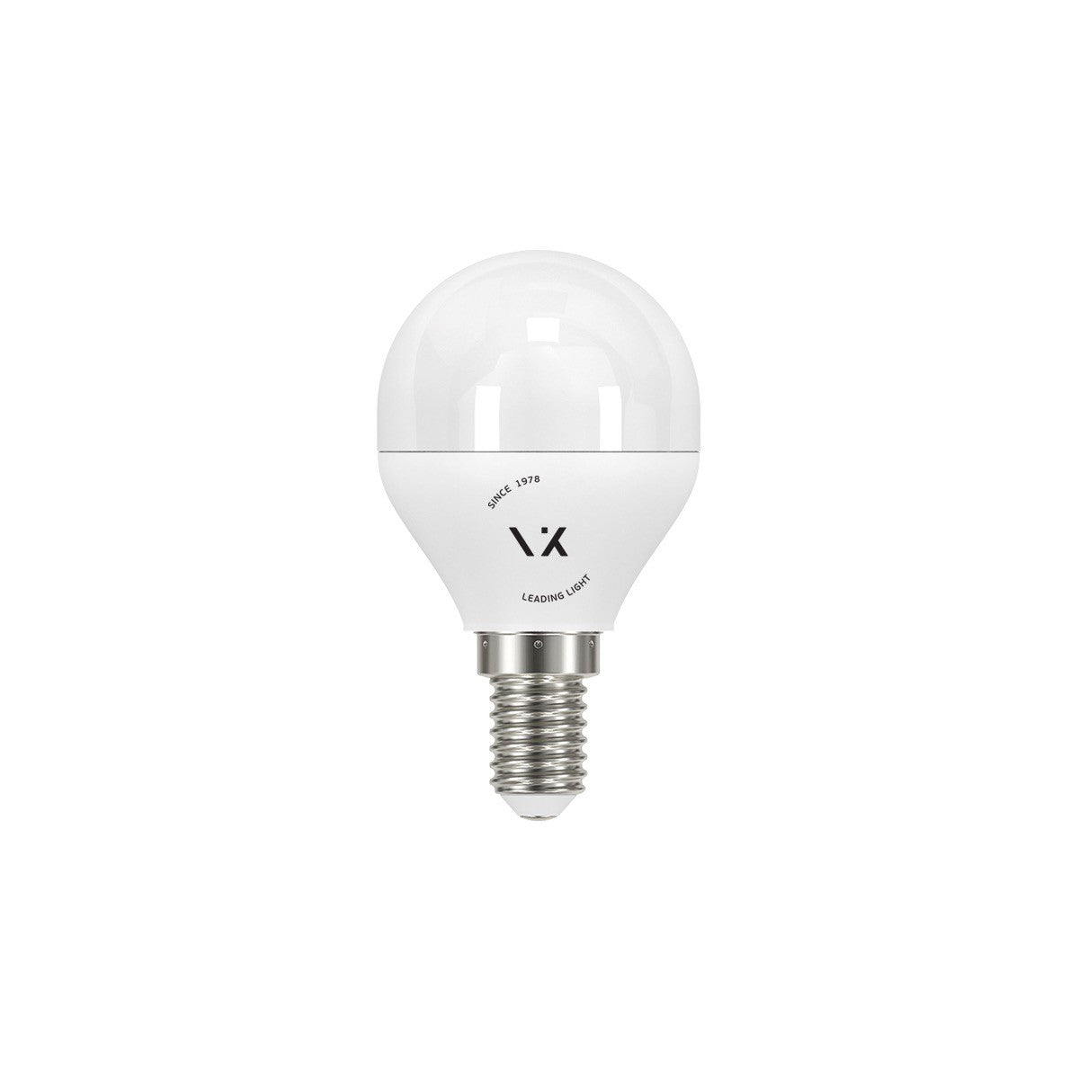 LED žárovka VK Light Mini Globe Plastic E14 ø45 9W