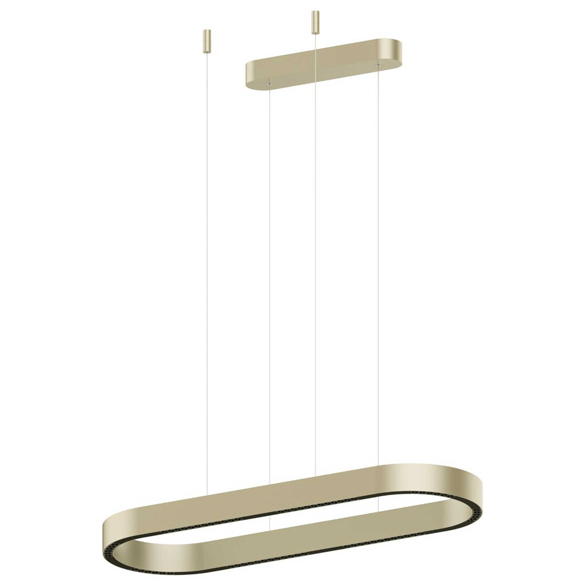 VK Light Aria LED závěsné svítidlo oválné