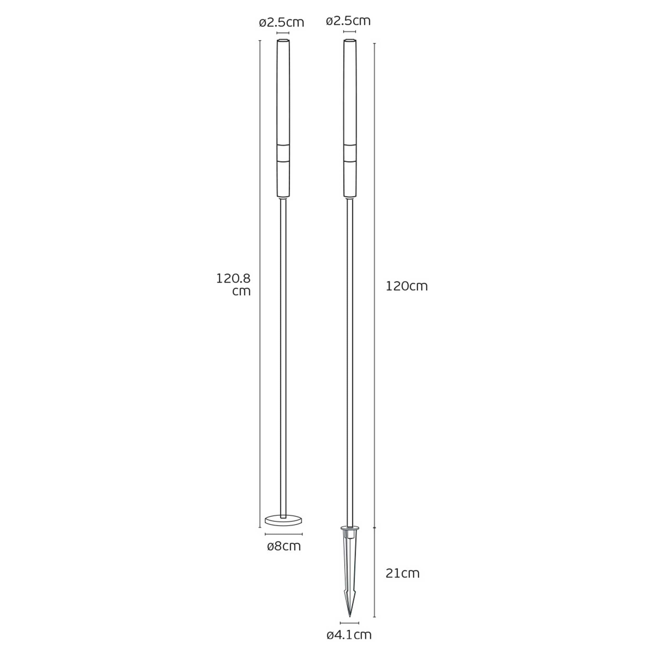 VK Light Mim LED sloupkové svítidlo IP65