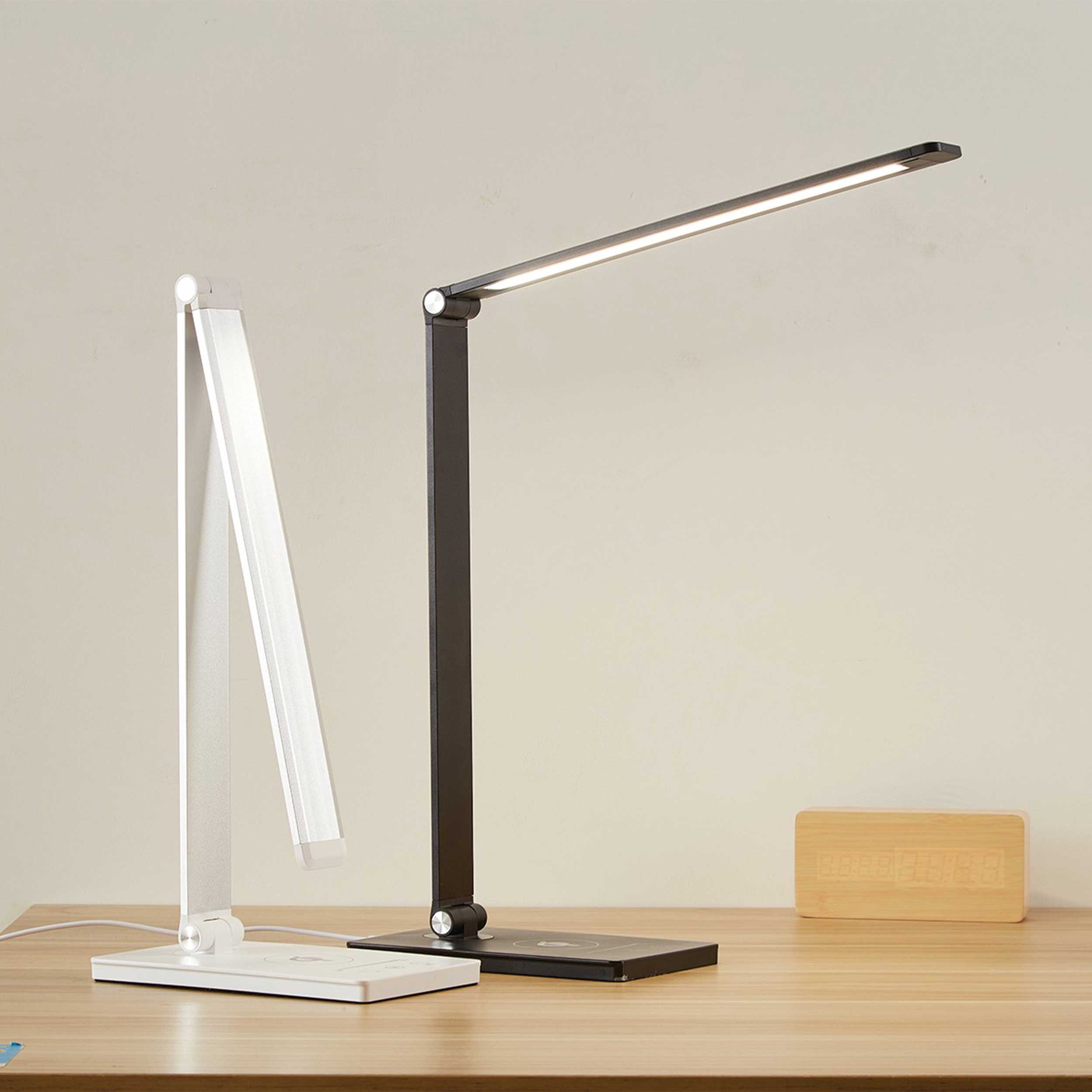 VK Light Nia Square LED stolní svítidlo stmívatelné 3CCT