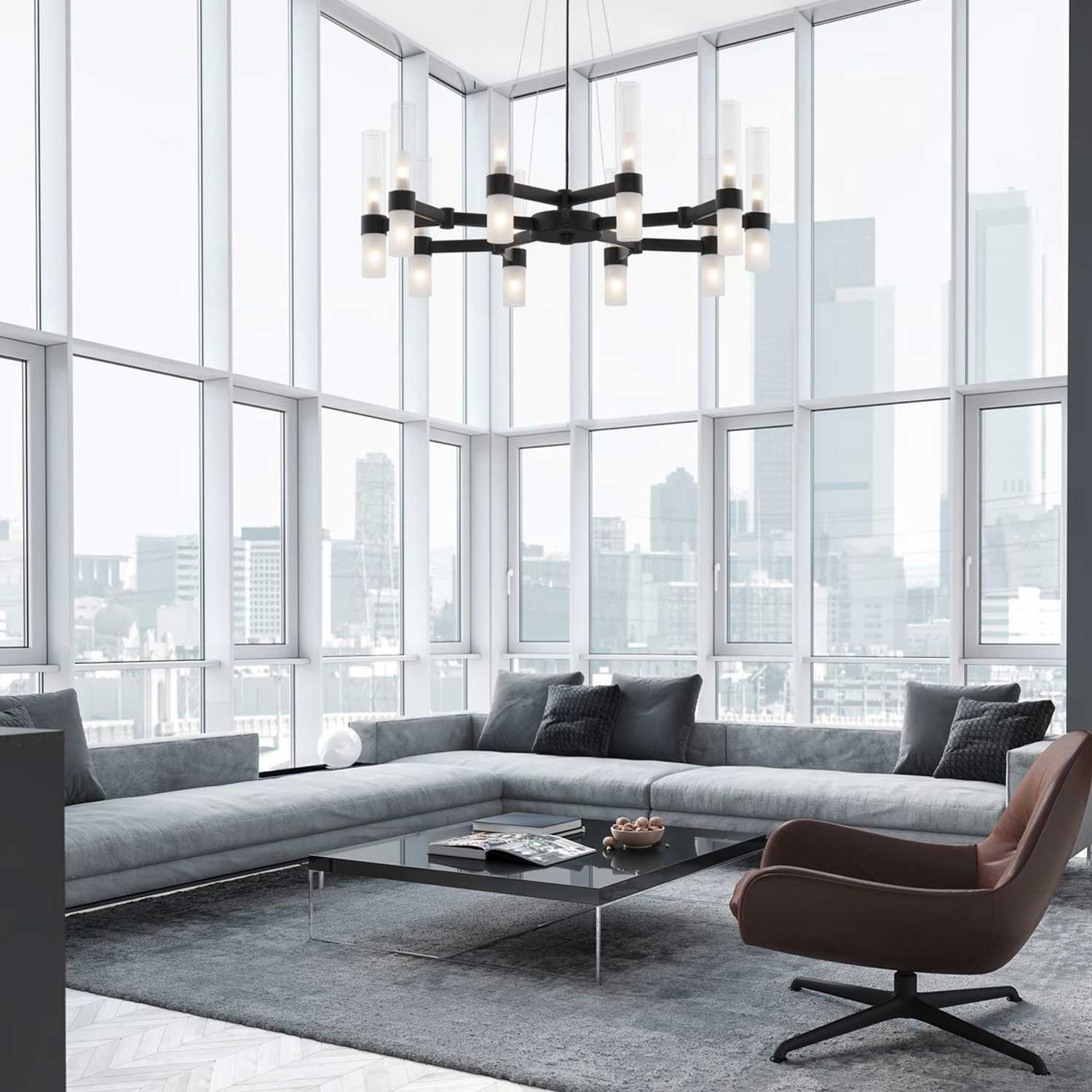 Nova Luce Century G9 závěsný lustr