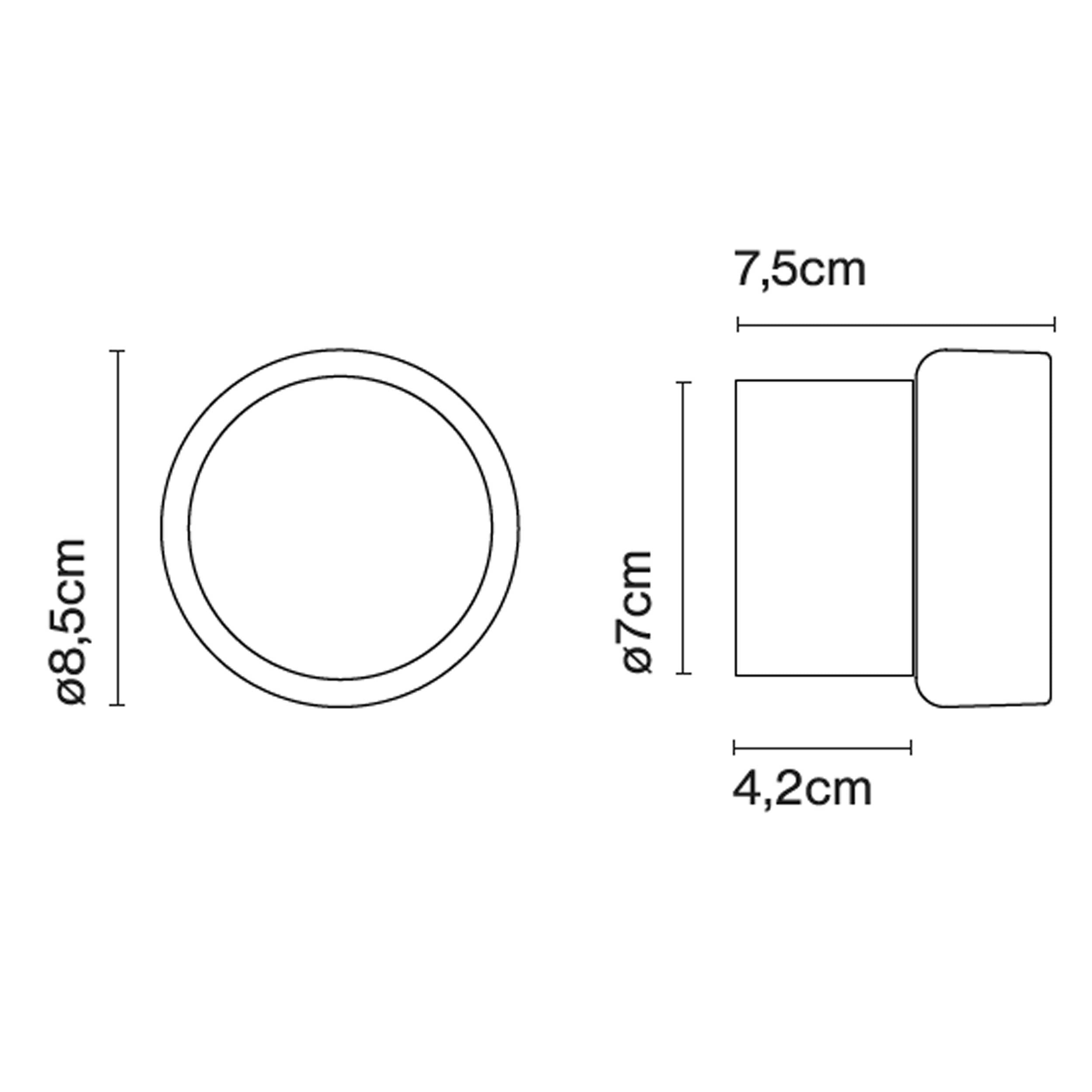 Marset Roc Mini LED nástěnné svítidlo