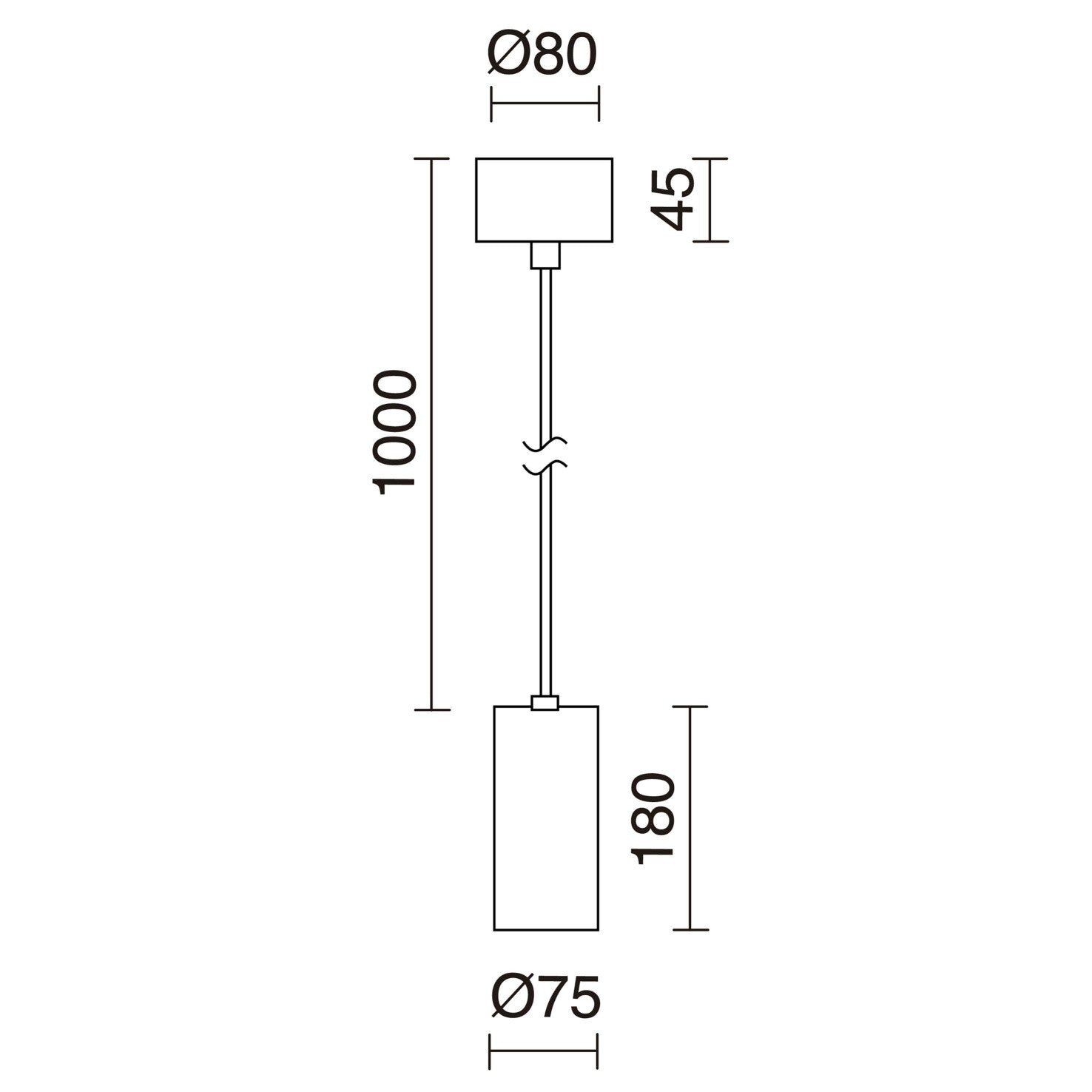 Indeluz Hidra C LED závěsné svítidlo