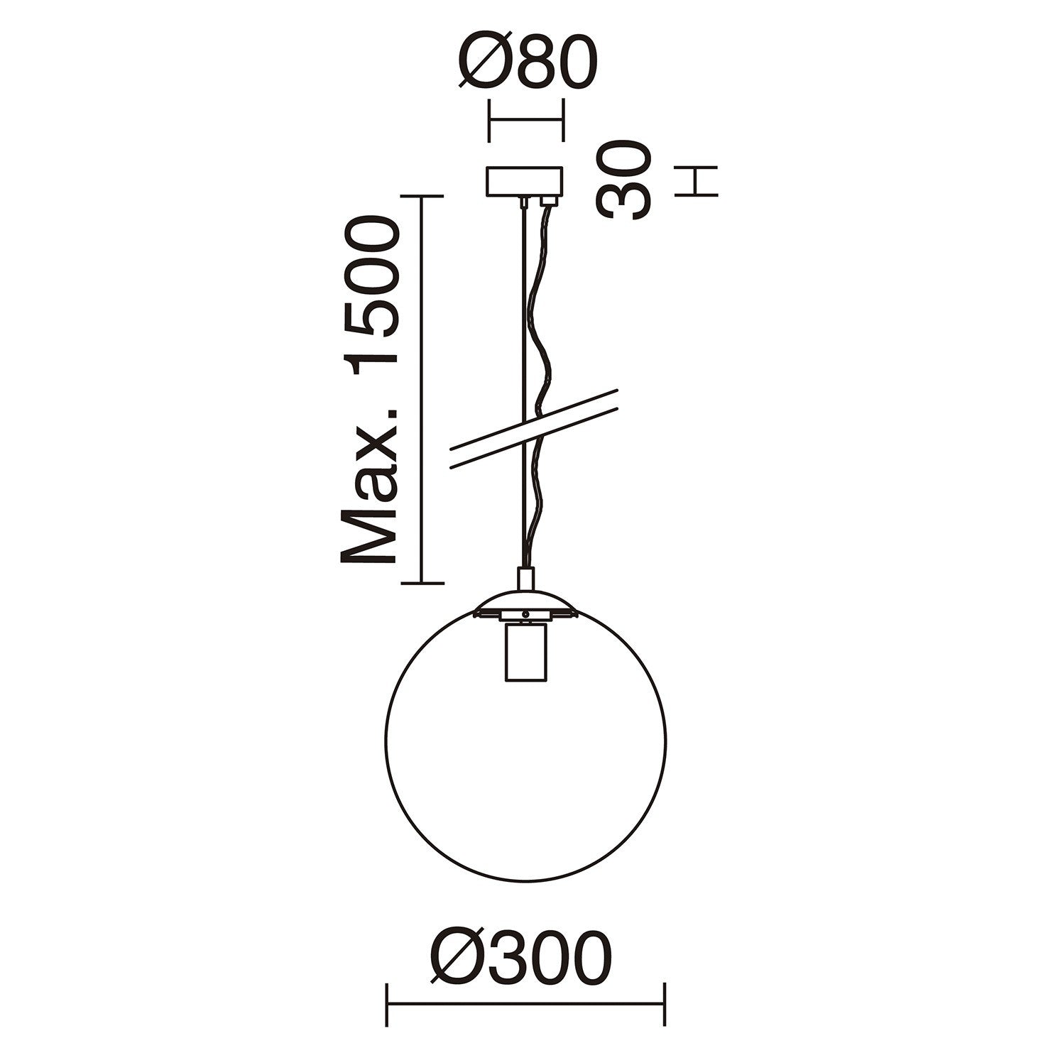 Exo Oxy mat E27 závěsné svítidlo chromové