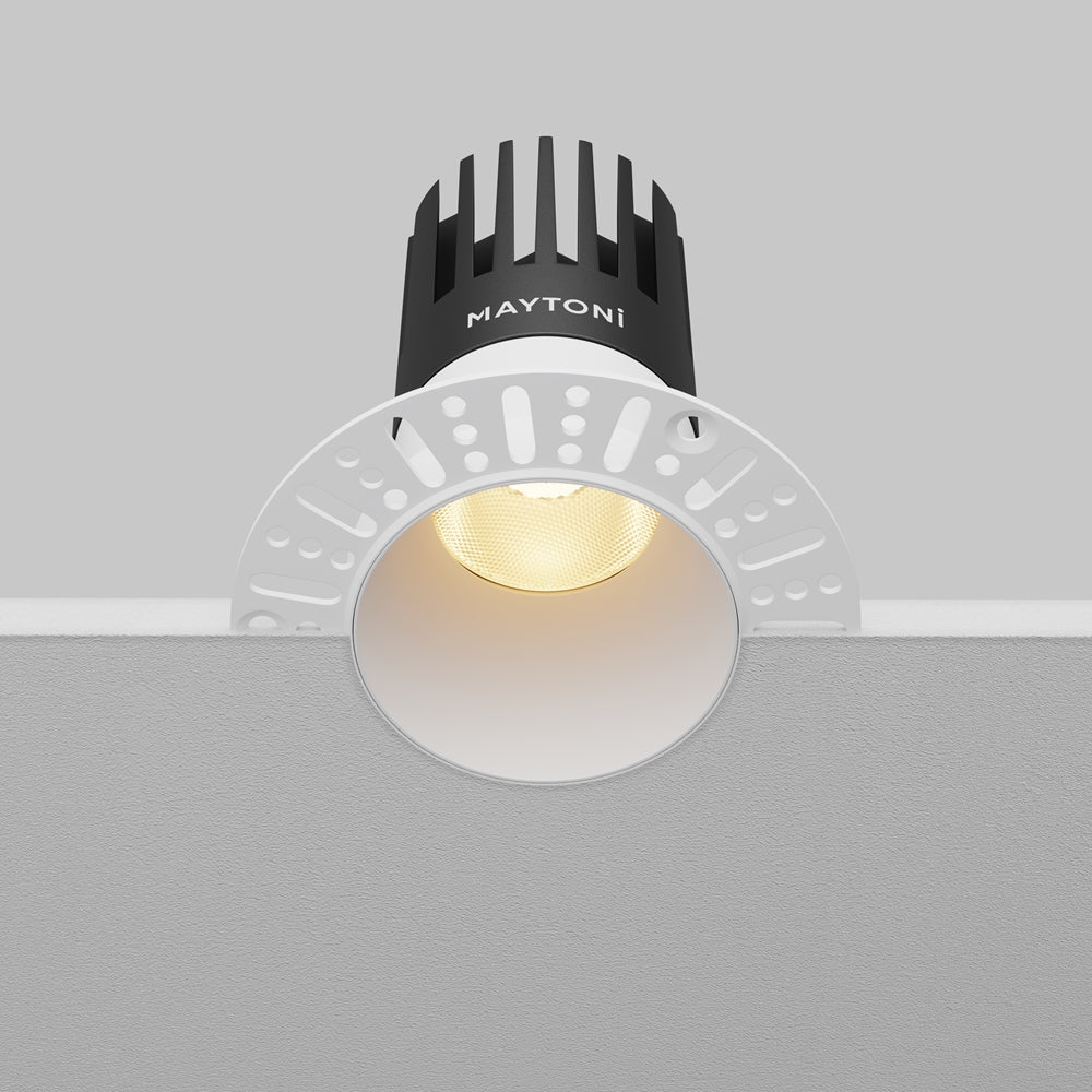 Maytoni downlight Dip LED 50° zápustné kruhové svítidlo bílé