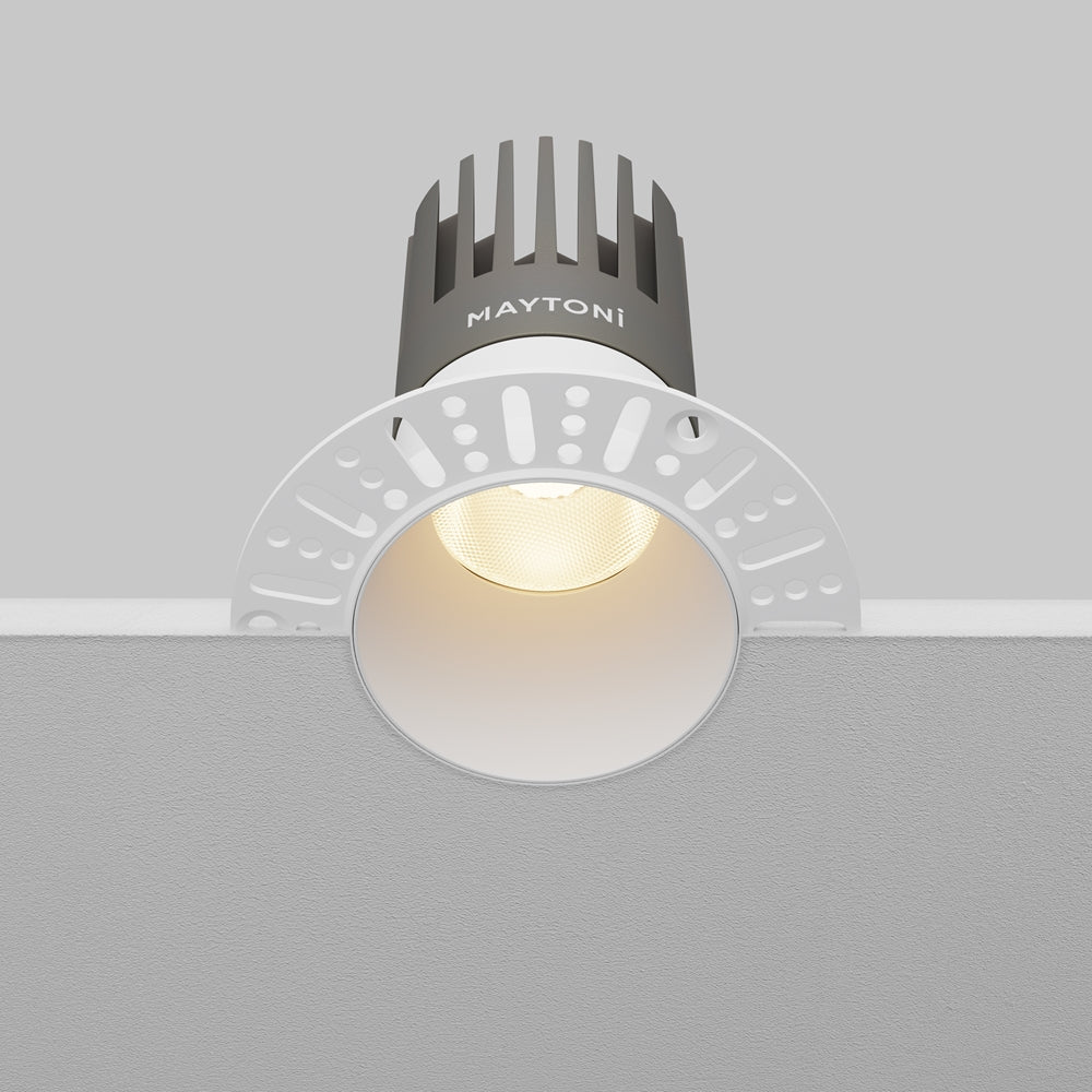 Maytoni downlight Dip LED 50° zápustné kruhové svítidlo bílé