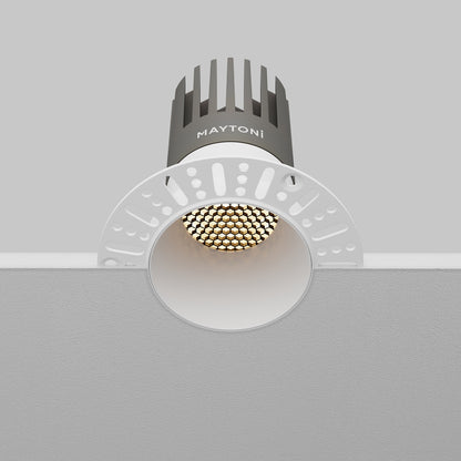 Maytoni downlight Dip LED 50° zápustné kruhové svítidlo bílé