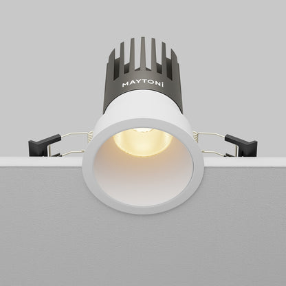 Maytoni downlight Dip LED 50° zápustné kruhové svítidlo bílé