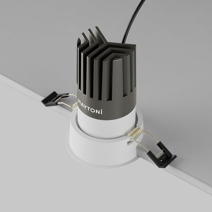 Maytoni downlight Dip LED 50° zápustné kruhové svítidlo bílé