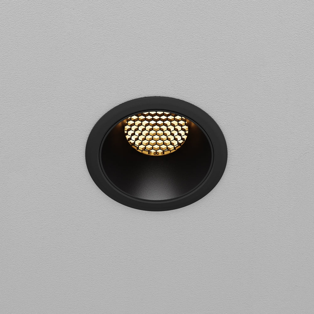Maytoni downlight Dip LED 50° zápustné kruhové svítidlo černé