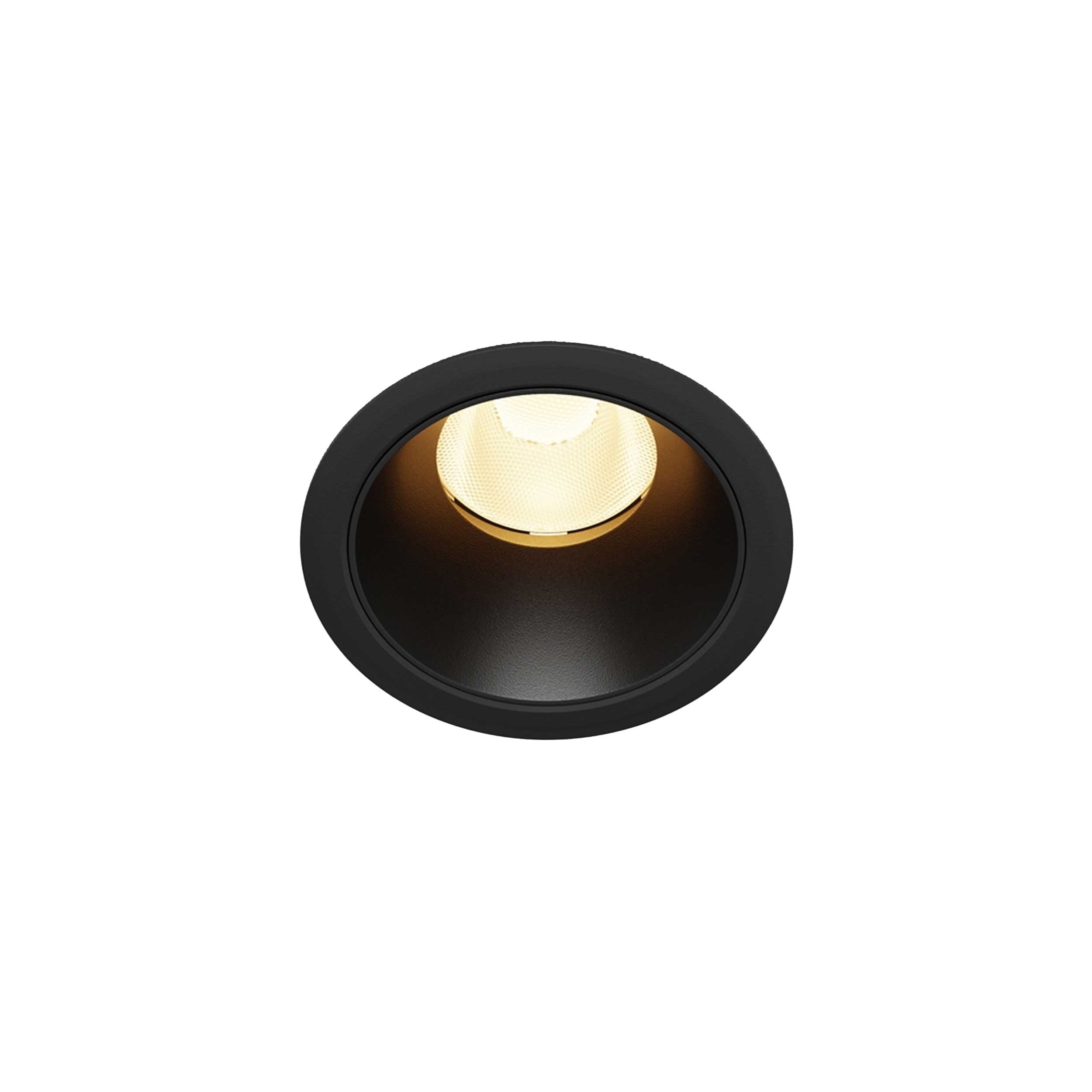 Maytoni downlight Dip LED 50° zápustné kruhové svítidlo černé