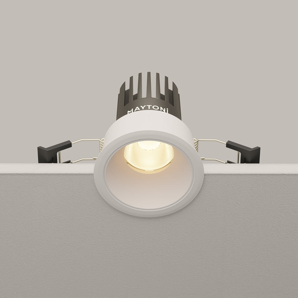 Maytoni downlight Dip LED 50° zápustné kruhové svítidlo bílé