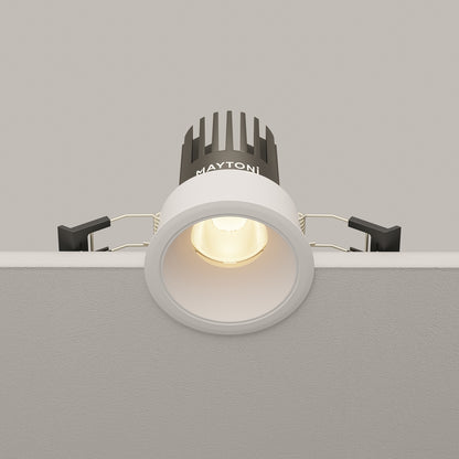 Maytoni downlight Dip LED 50° zápustné kruhové svítidlo bílé