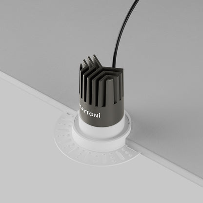 Maytoni downlight Dip LED 50° zápustné kruhové svítidlo bílé