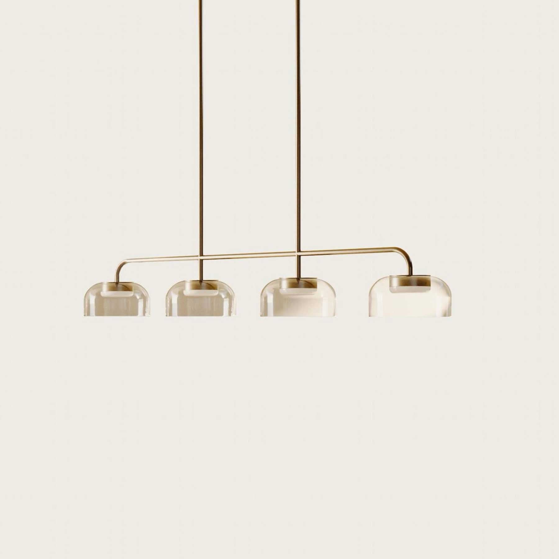 Aromas Ipon LED závěsné skleněné svítidlo