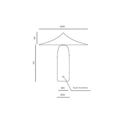 Aromas Kine LED stolní svítidlo
