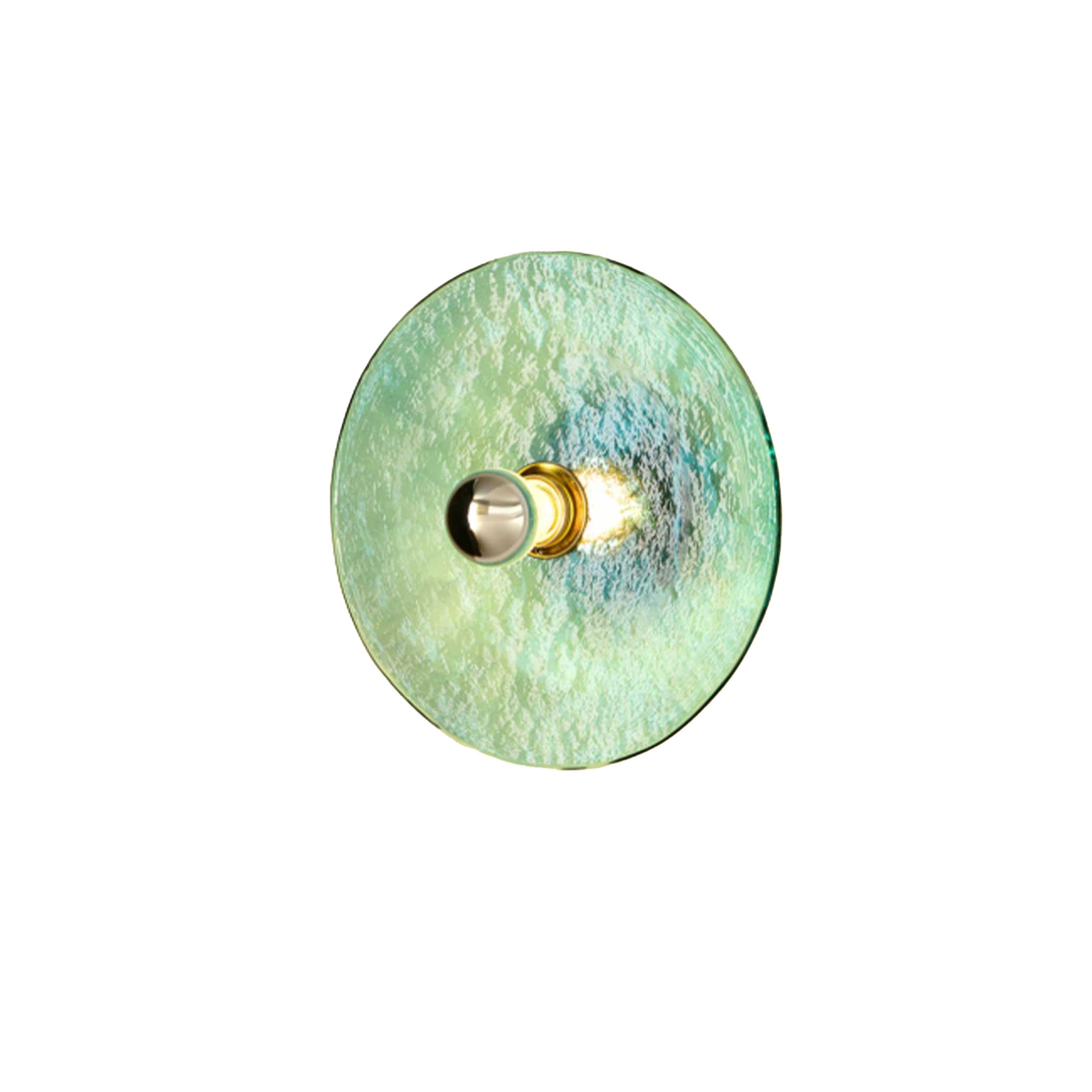 Aromas Nold E27 nástěnné skleněné svítidlo