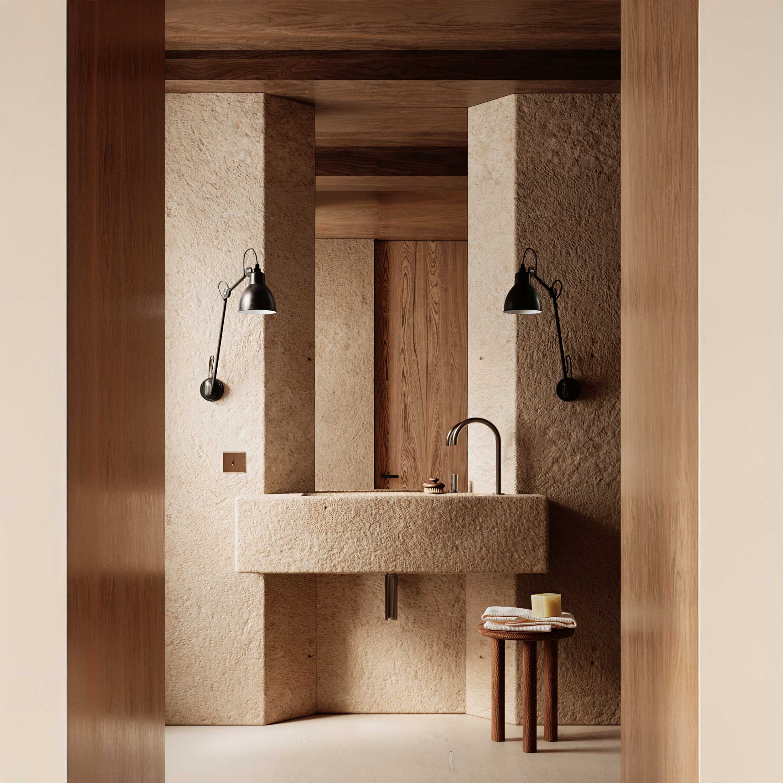 DCW éditions Lampe Gras N°122 E27 koupelnové svítidlo IP44