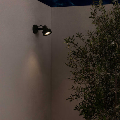 Faro Brume LED glass ceiling light IP44