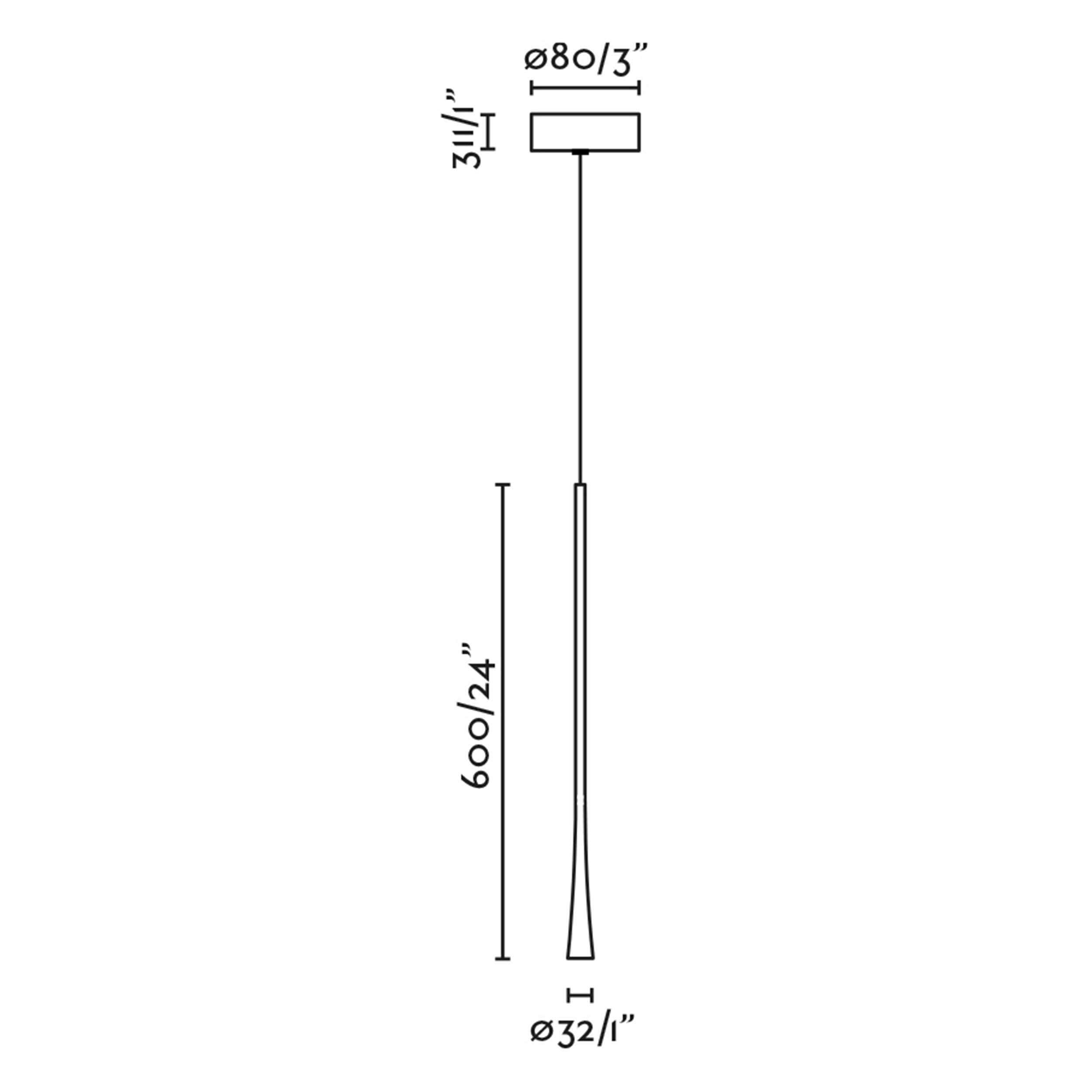 Faro Brume LED glass ceiling light IP44