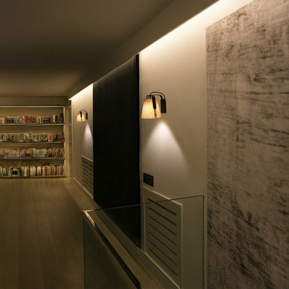 Faro Stood E27 dřevěné nástěnné svítidlo