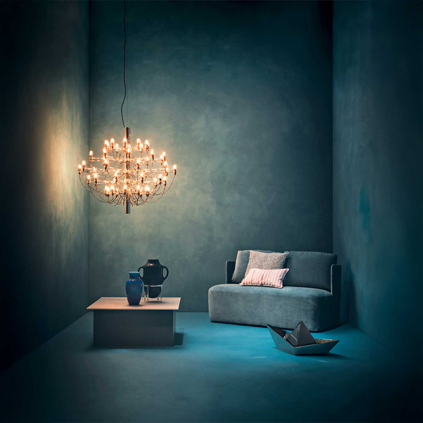 Flos 2097 E14 závěsný lustr