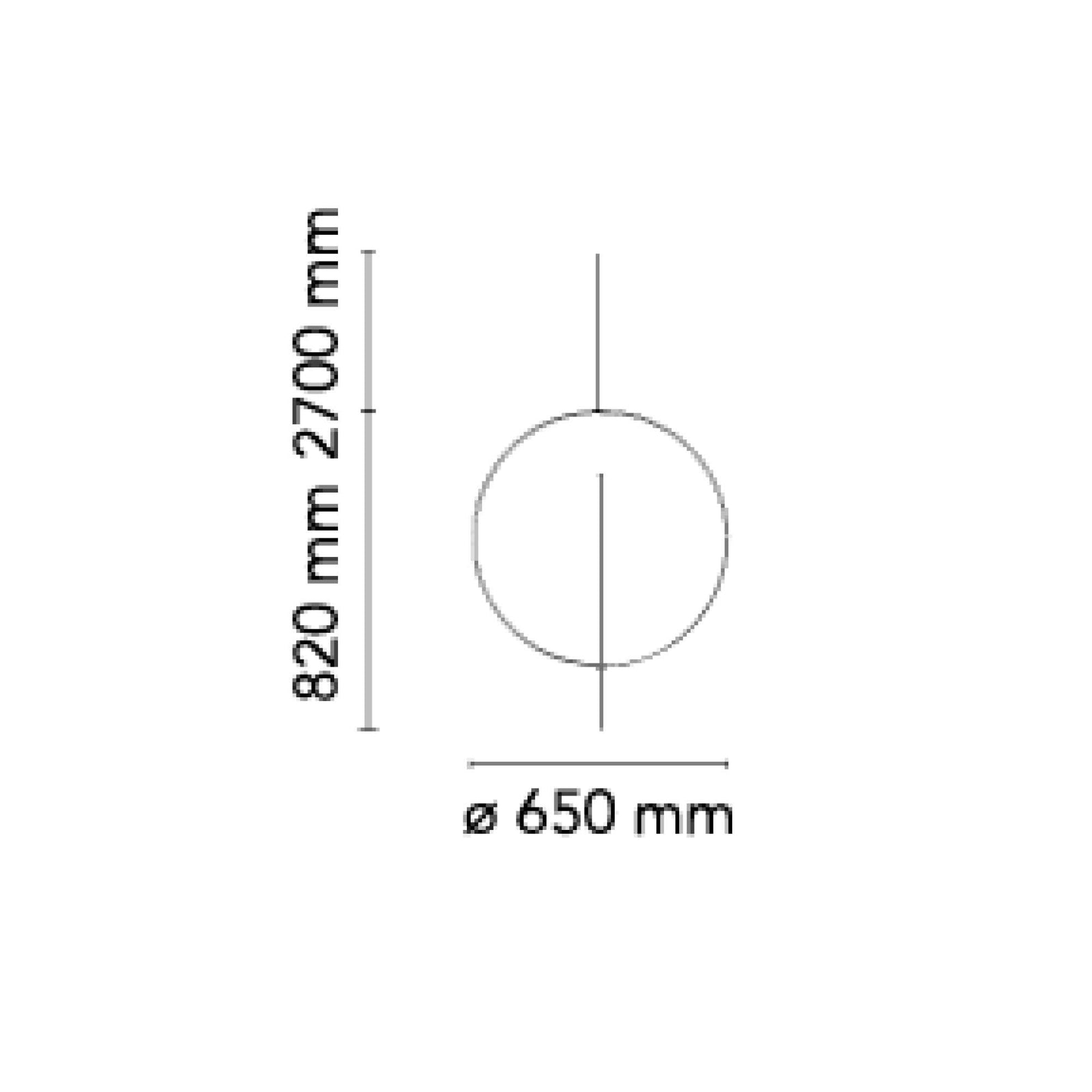 Flos Overlap E27 závěsné svítidlo z pryskyřice